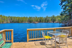 Lakefront Retreat with Kayaks, Grill, Fire Pit!